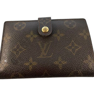 Louis Vuitton French Purse Brown Monogram Canvas Wallet